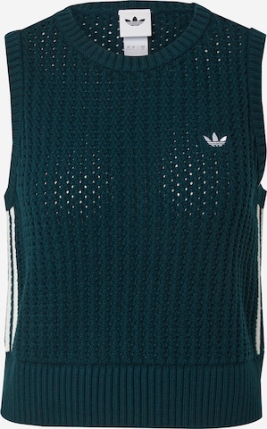 zaļš ADIDAS ORIGINALS Džemperis 'Adicolor': no priekšpuses