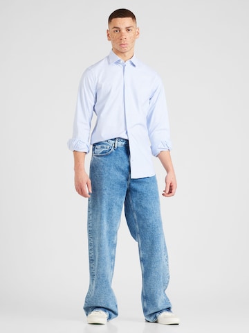 Regular fit Camicia di TOMMY HILFIGER in blu