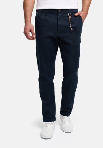 INDICODE JEANS Regular Chino 'Knutzon' in Blauw: voorkant