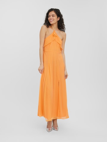 VERO MODA Avondjurk 'Ragna' in Oranje: voorkant