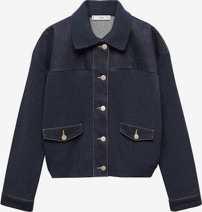 MANGO Veste mi-saison 'Country' en bleu marine, Vue avec produit