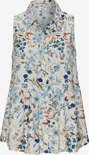 BUFFALO Pusero värissä kerma / sinivihreä / kastanjanruskea / khaki, Tuotenäkymä