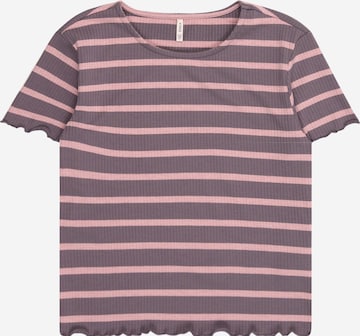 purpurinė ONLY GIRLS Marškinėliai 'KOGALLY': priekis