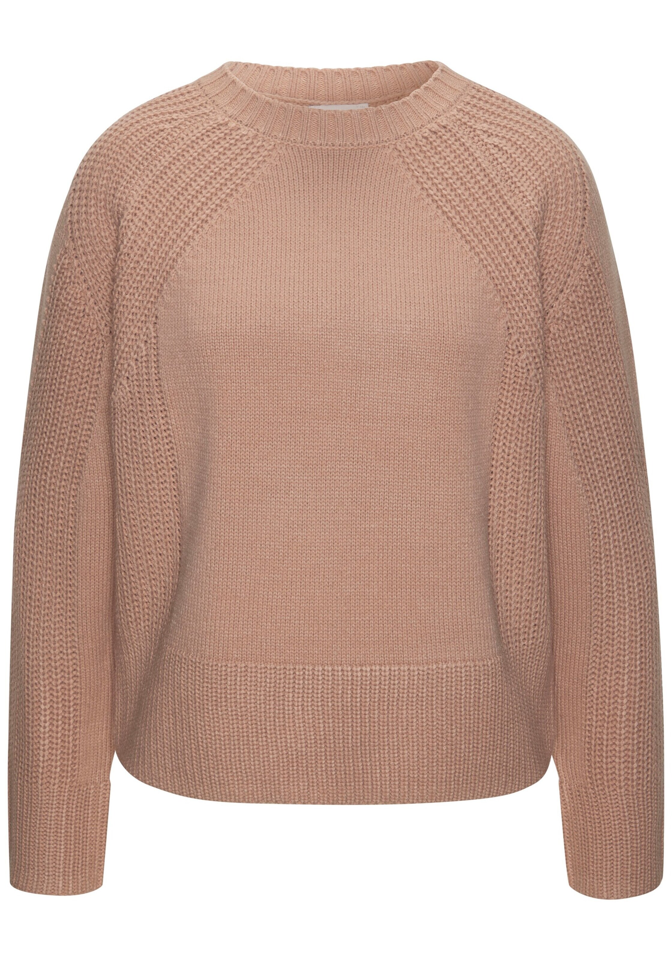 LASCANA Свитер в Бежевый: спереди