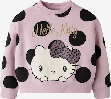 Felpa 'NMFOBSINA HELLOK' di NAME IT in rosa: frontale