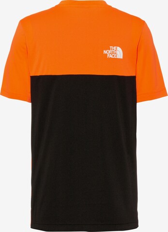 THE NORTH FACE - Camiseta funcional en naranja