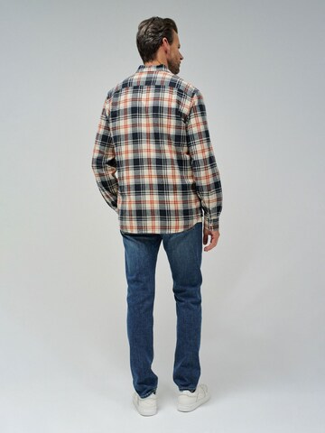 Salsa Jeans Regular Fit Hemd in Blau