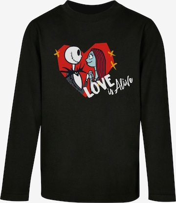ABSOLUTE CULT Shirt 'The Nightmare Before Christmas - Love Is Alive' in Black: front