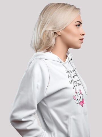 Sweat-shirt 'Disney Aristocats Ladies Don't' F4NT4STIC en blanc