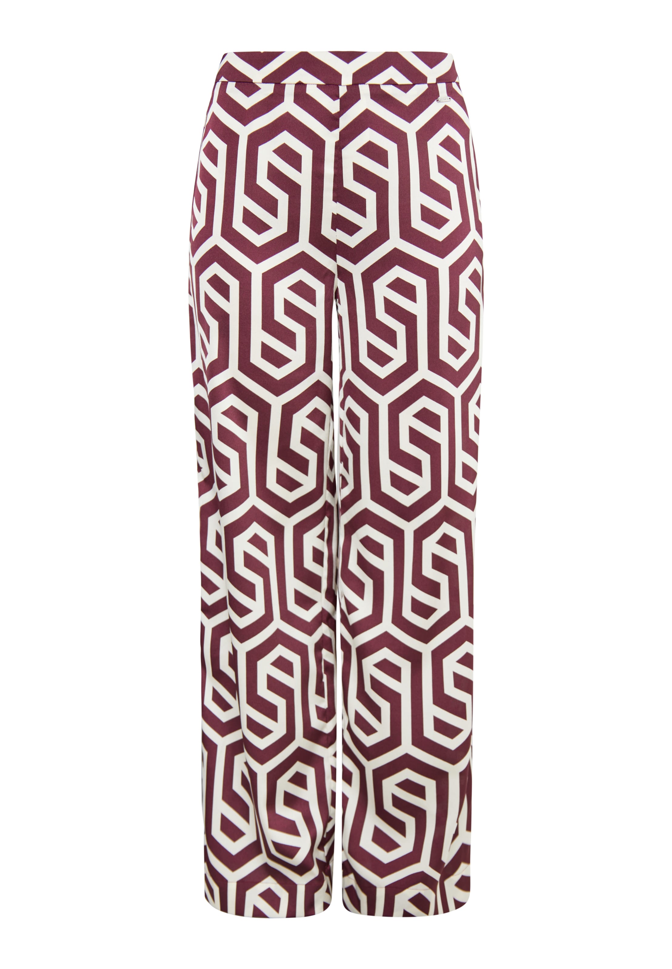 DreiMaster Klassik Püksid, värv punane: eest vaates