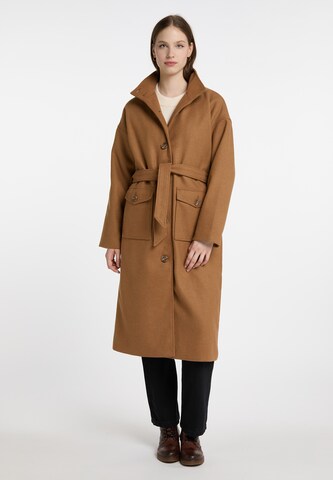 DreiMaster Vintage Between-seasons coat in Brown