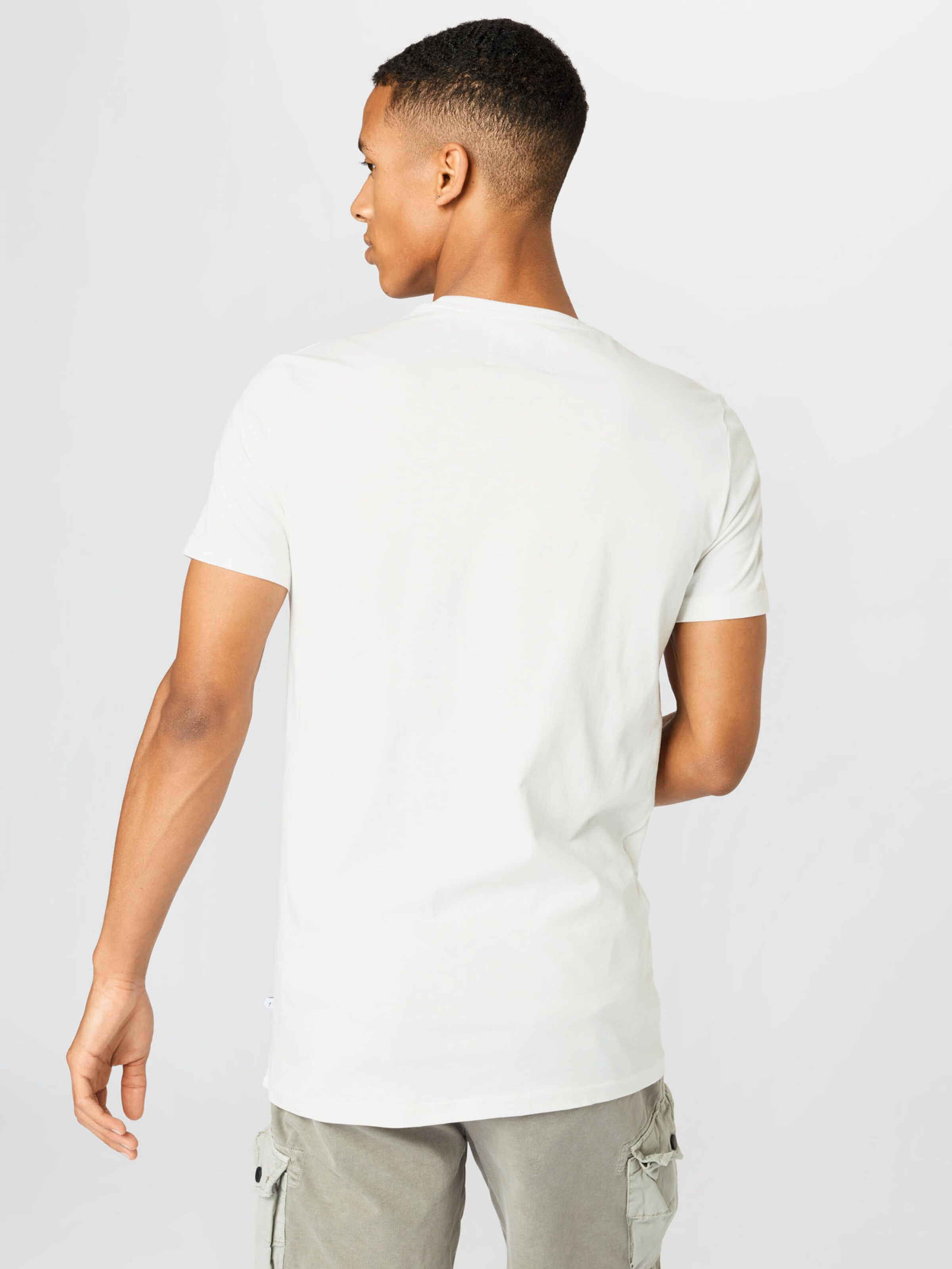 Männer Shirts Kronstadt T-Shirt in Weiß - RB53843 Männer Shirts Kronstadt T-Shirt in Weiß - RB53843