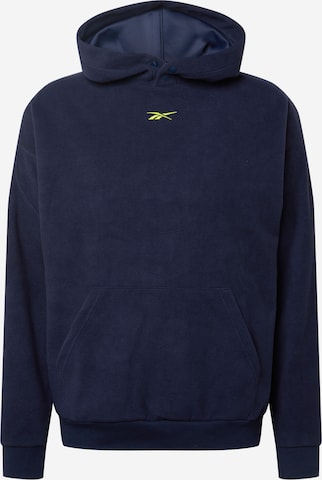Reebok Sport Athletic Sweatshirt in Blue: front