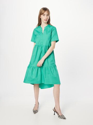 CULTURE Šaty 'Odette' – zelená: přední strana