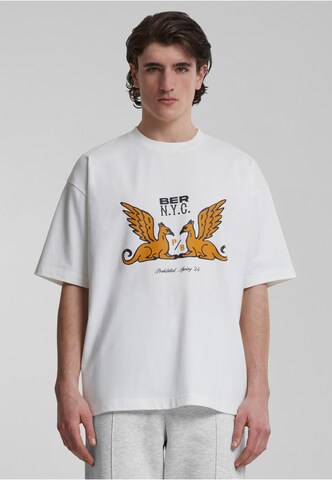T-Shirt 'Griffin' Prohibited en blanc : devant