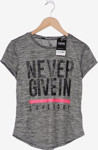 Superdry T-Shirt XS in Grau: predná strana