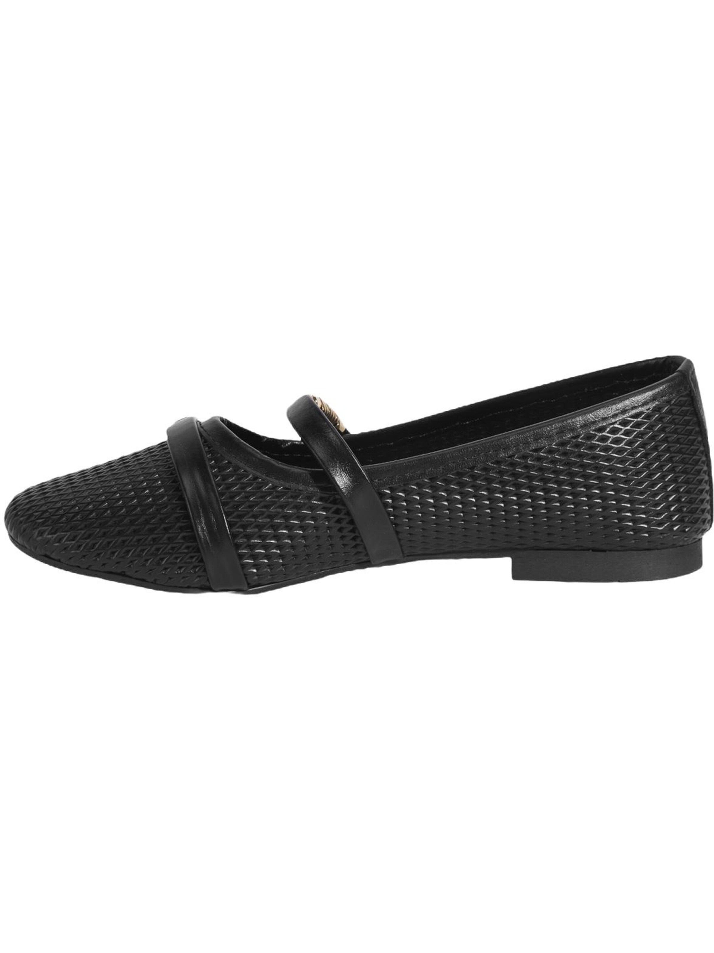 Desa Ballet Flats 'Ballettschuhe' in Black