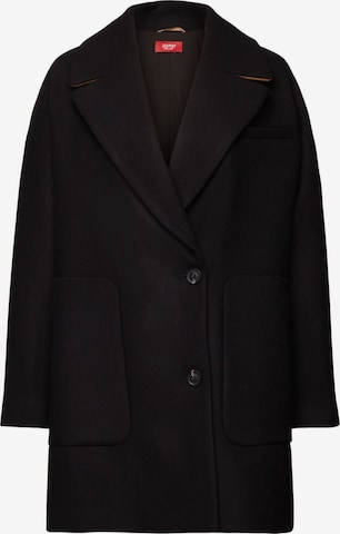 ESPRIT Between-Seasons Coat in Black: front