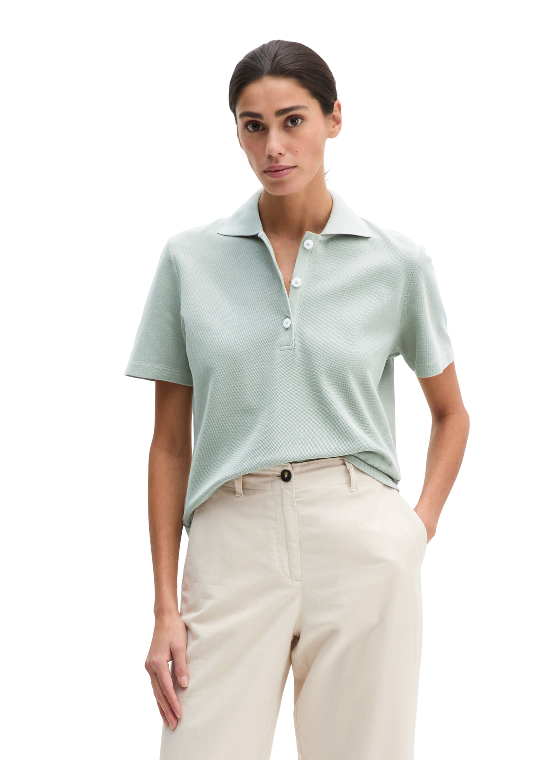 Marc O'Polo Shirt in Green: front