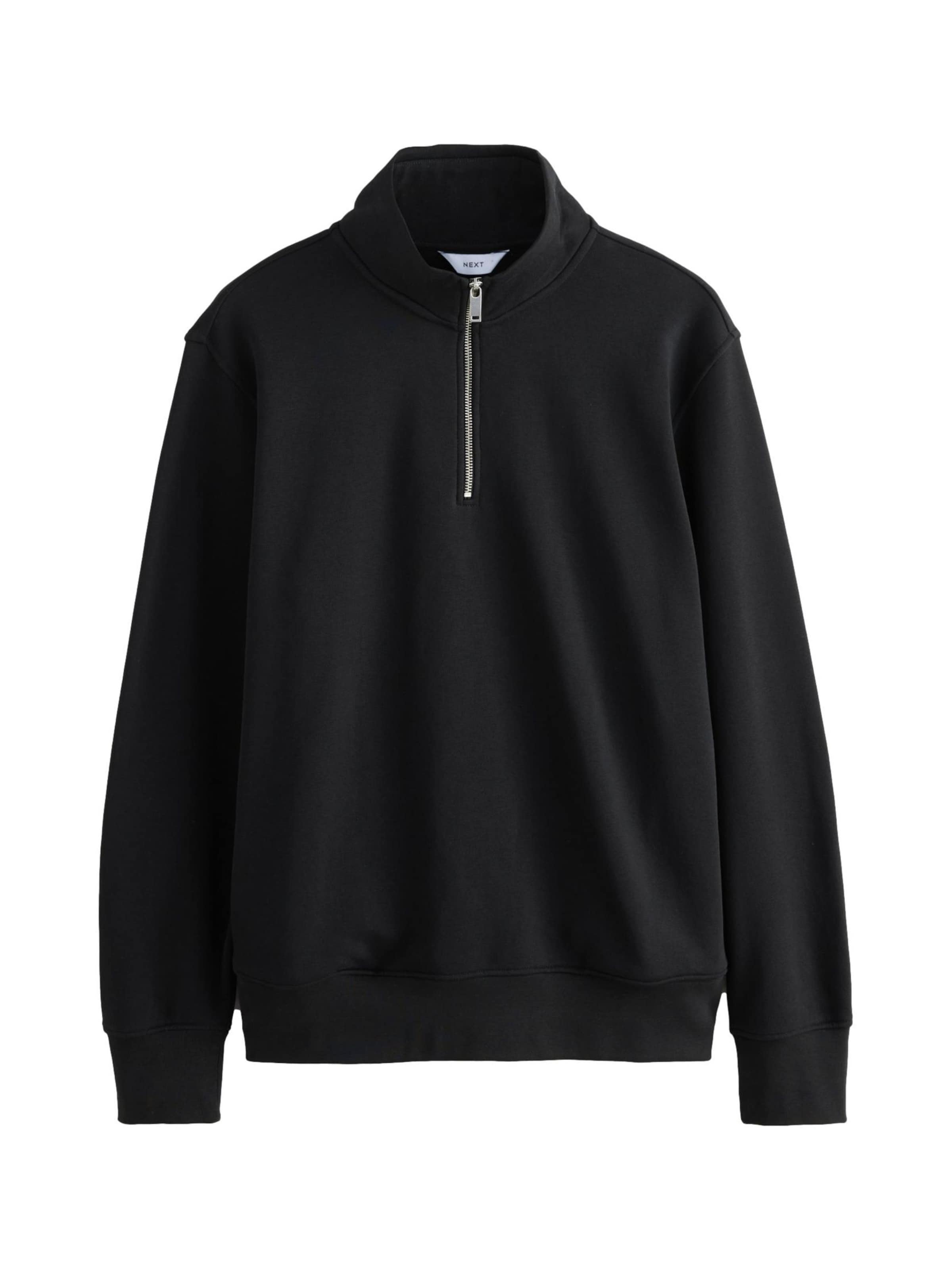 Next Μπλούζα φούτερ σε μαύρο: μπροστά