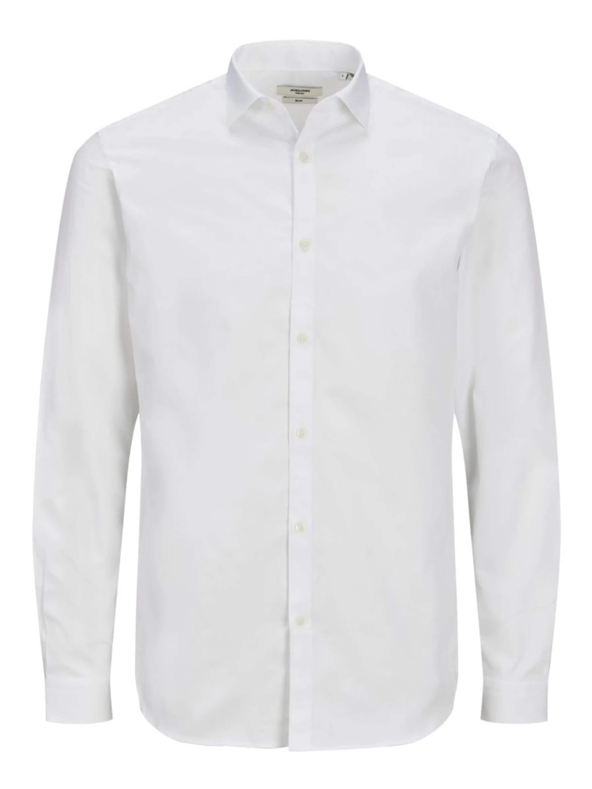 JACK & JONES Chemise '12201905' en XXL en blanc, Vue avec produit