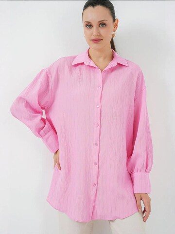 Chemisier Bigdart en rose : devant