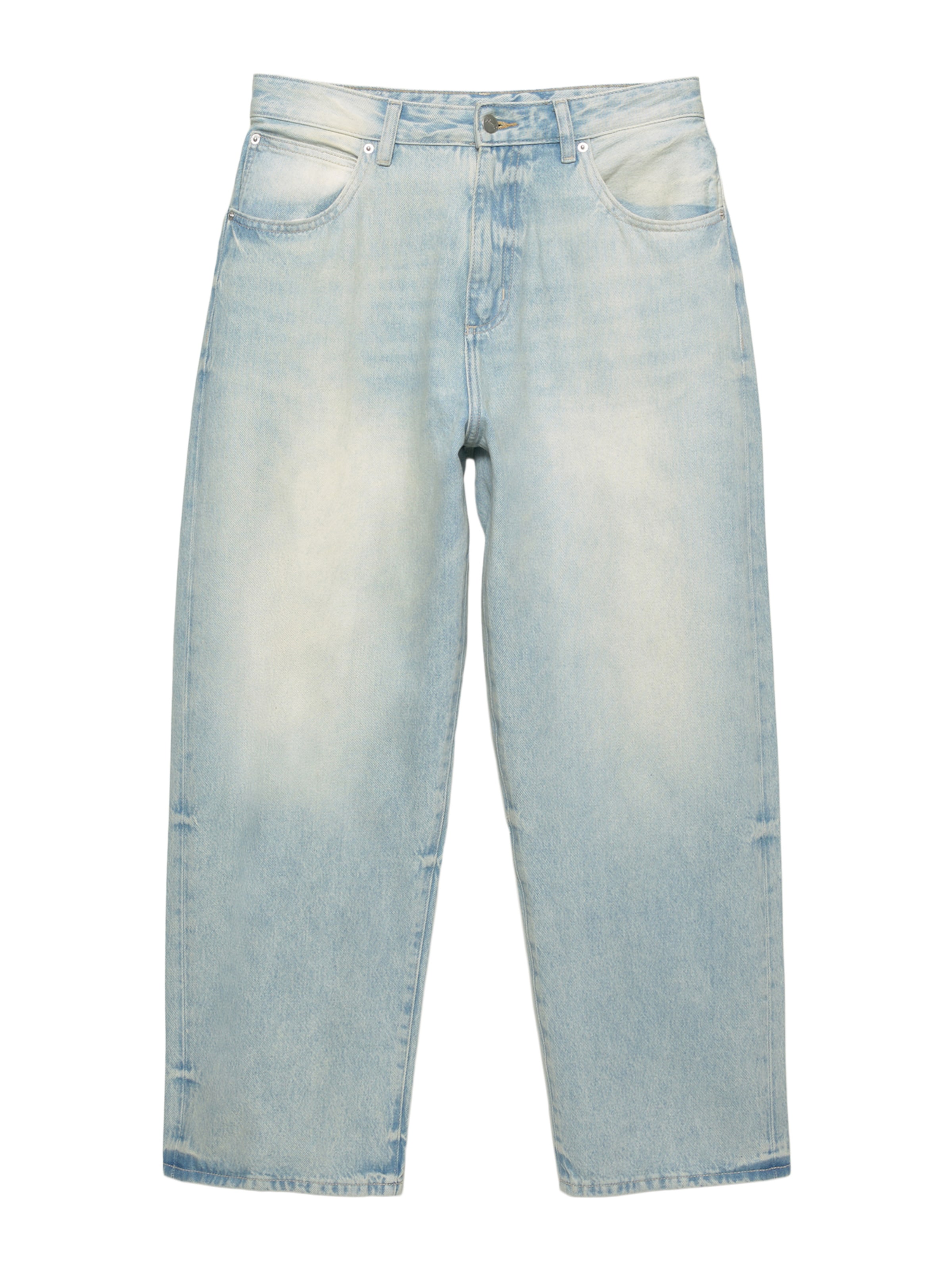 Pull&Bear Baggy Jeans i blå: forside