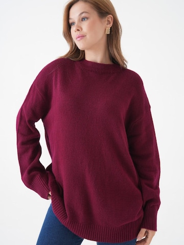 WOMAN VISION Trui in Rood: voorkant