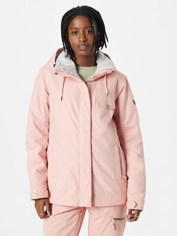 ROXY Sportjacke 'BILLIE' in Pink: predná strana