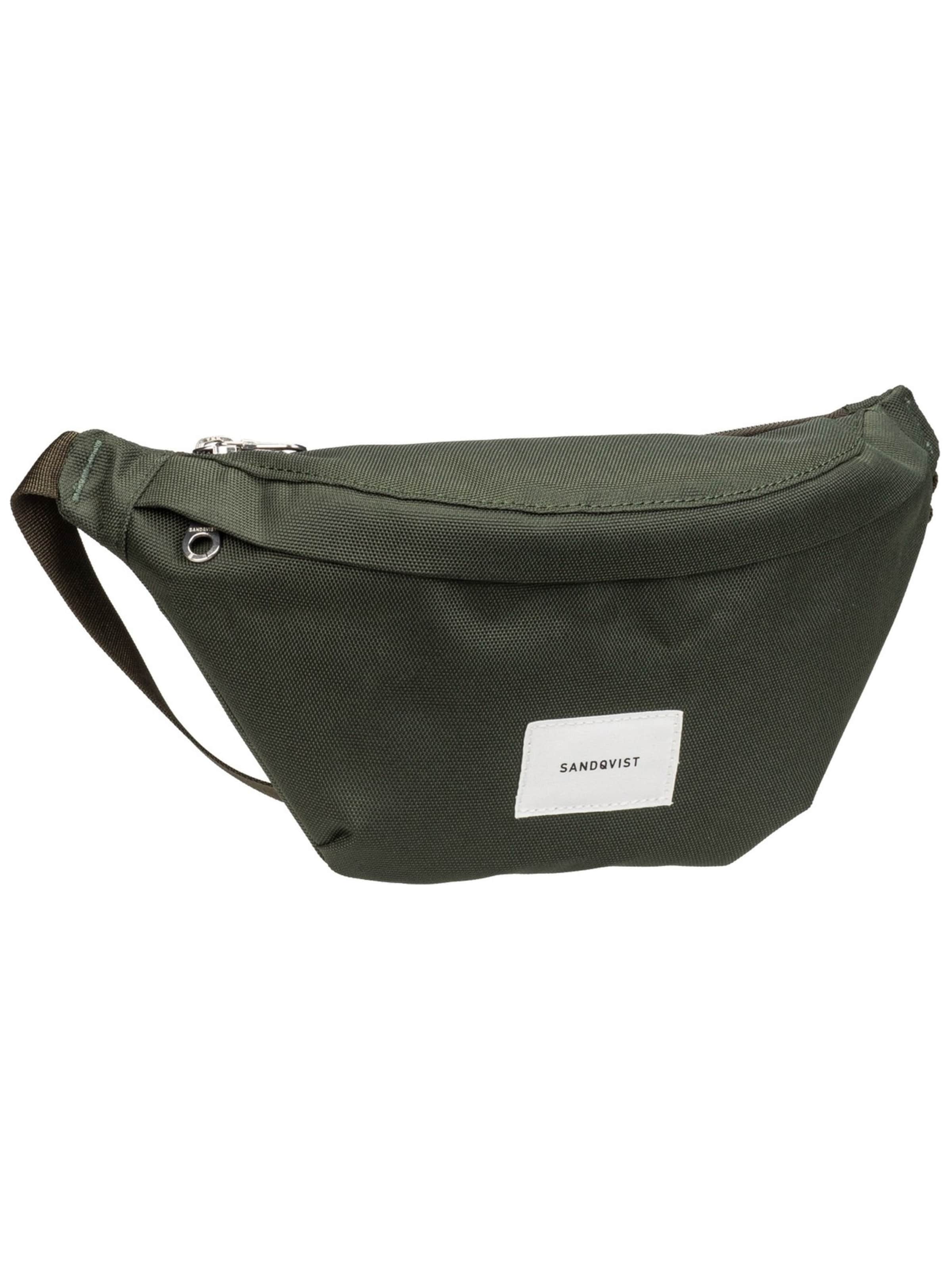 SANDQVIST Fanny Pack 'Ground' in Green: front