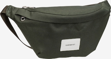 SANDQVIST Fanny Pack 'Ground' in Green: front