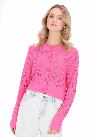MYMO - Casaco de malha 'Young Fashion' em rosa: frente