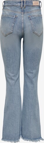 ONLY Flared Jeans 'Fine' in Blau