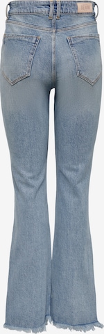 ONLY Flared Jeans 'Fine' in Blauw