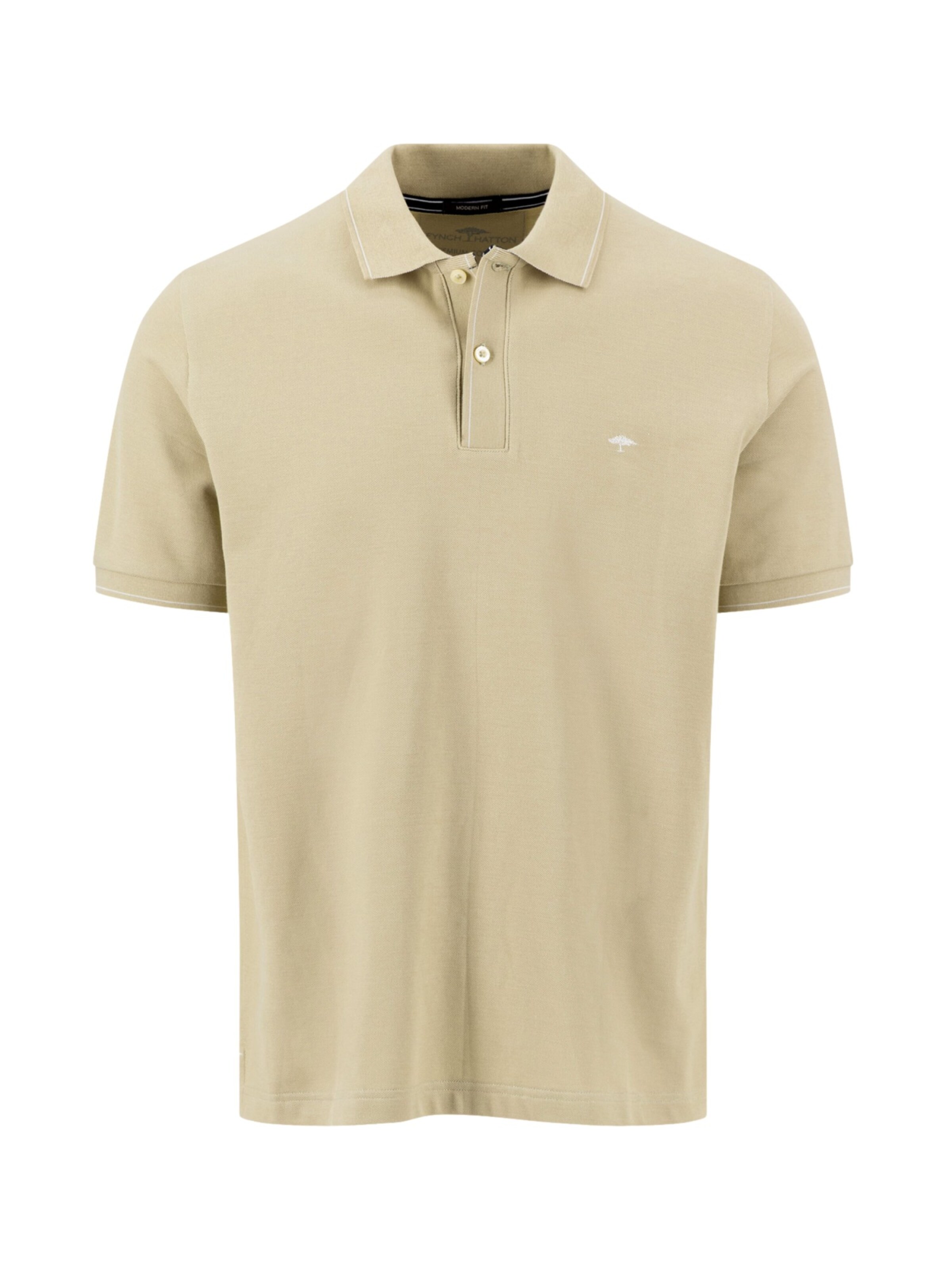 FYNCH-HATTON Poloshirt in beige, Produktansicht