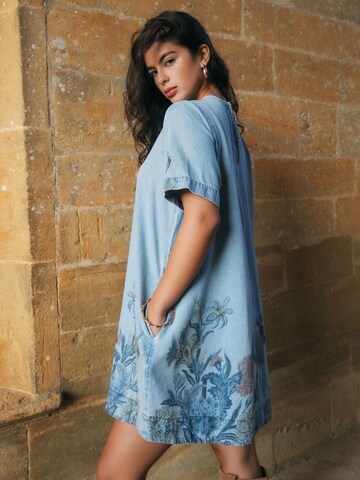Robe 'National Trust x Next' Next en bleu