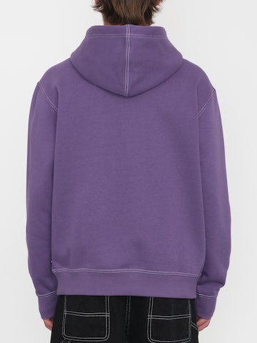 Volcom Sweatshirt 'Workard' in Purple