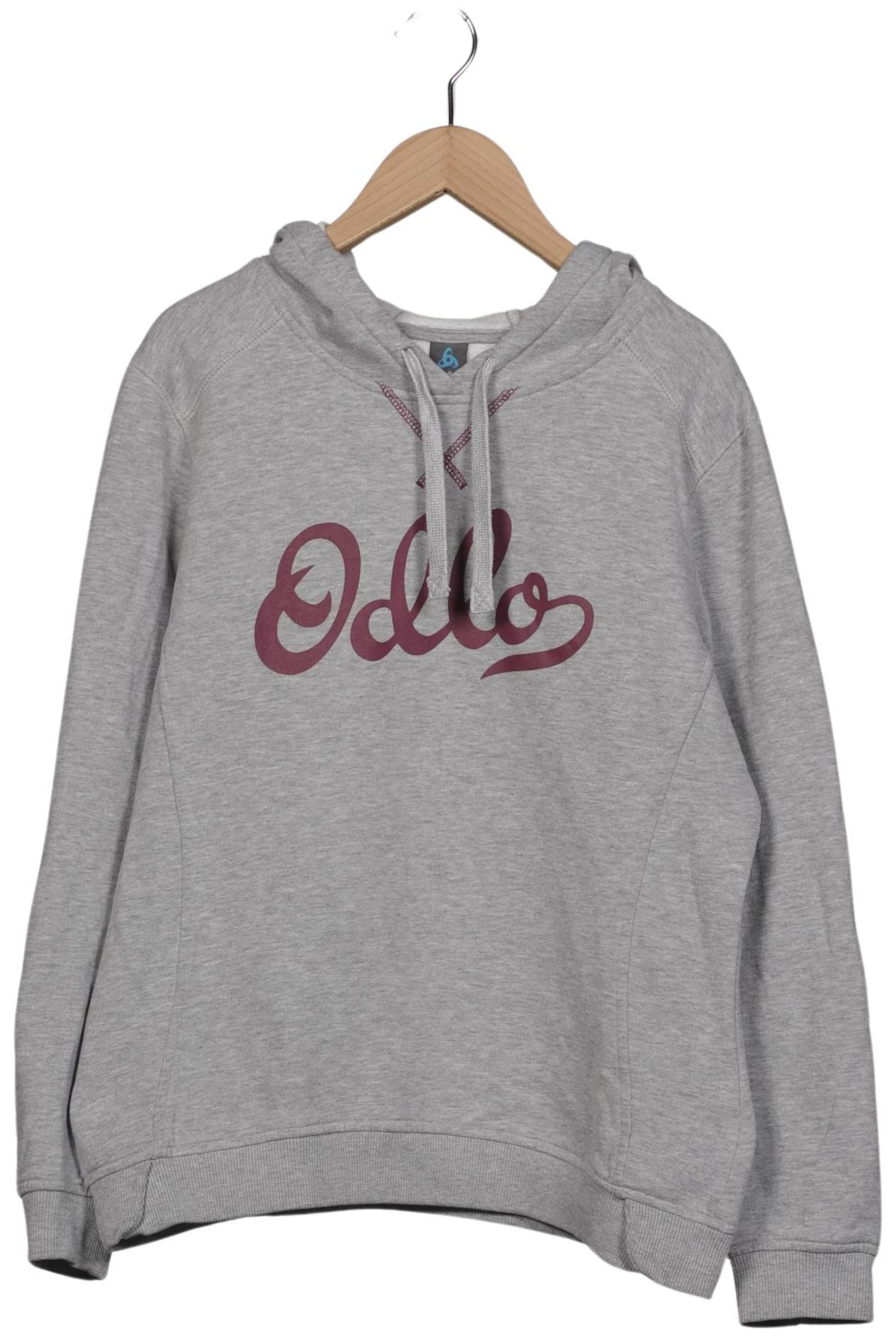 ODLO Sweatshirt & Zip-Up Hoodie in M in Grey: front