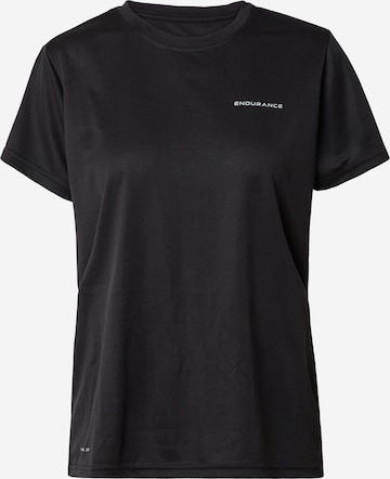 ENDURANCE Функциональная футболка 'Maje' в Черный: спереди