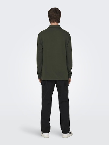 Only & Sons Sweatshirt 'Bennett' i grønn