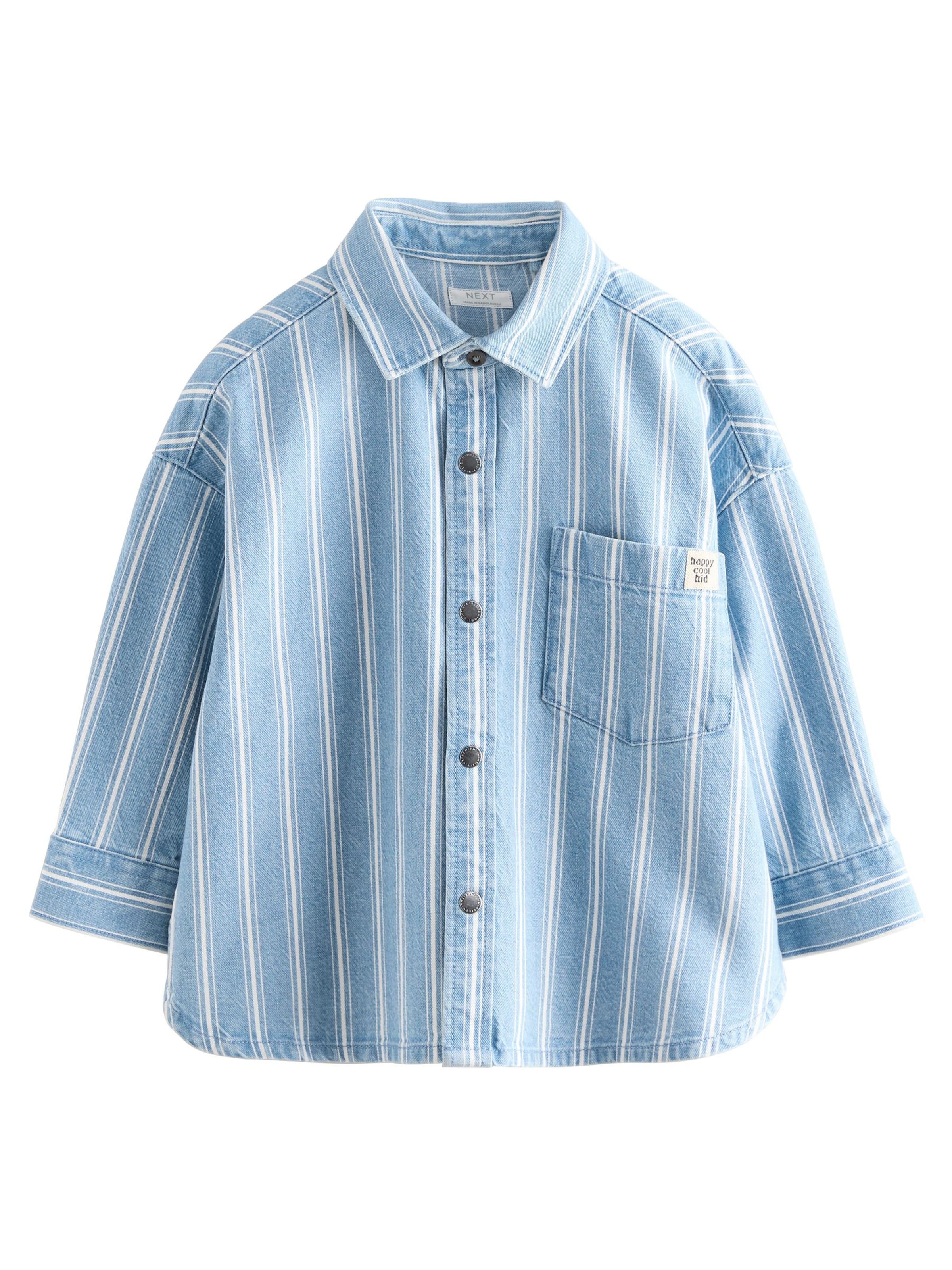 Regular fit Cămașă de la Next pe albastru: față