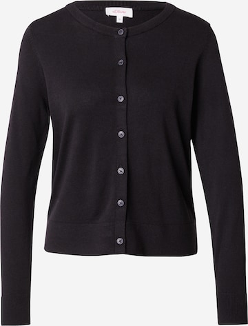 Cardigan s.Oliver en noir : devant