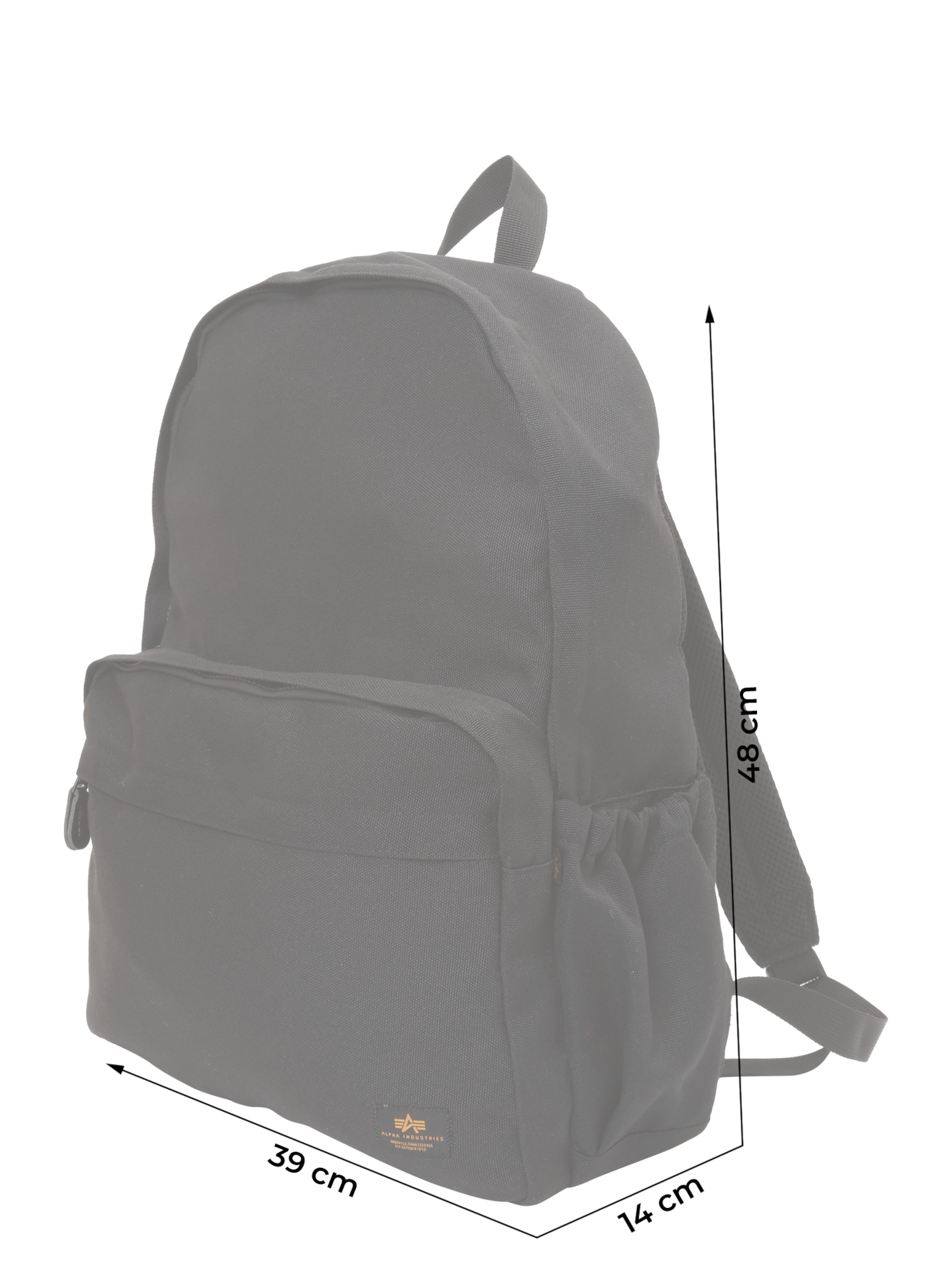 ALPHA INDUSTRIES Plecak w kolorze czarny