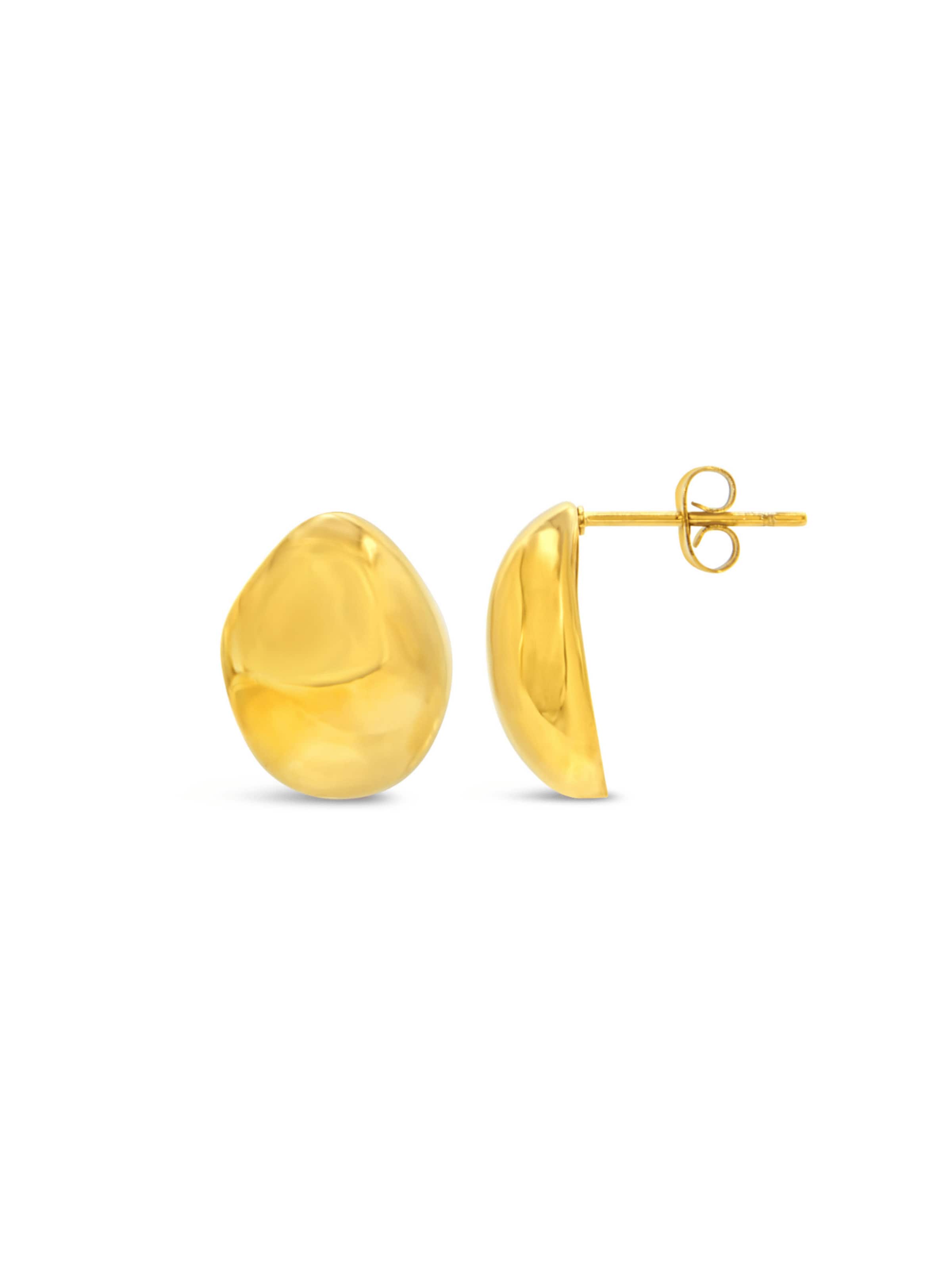 ARS-ARGENTI Earrings 'DROP YOUR SOUL' in Gold: front