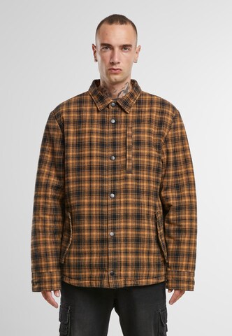 Coupe regular Veste mi-saison Brandit en marron : devant