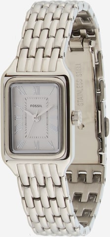 FOSSIL Аналогов часовник 'RAQUEL' в сребърно: отпред