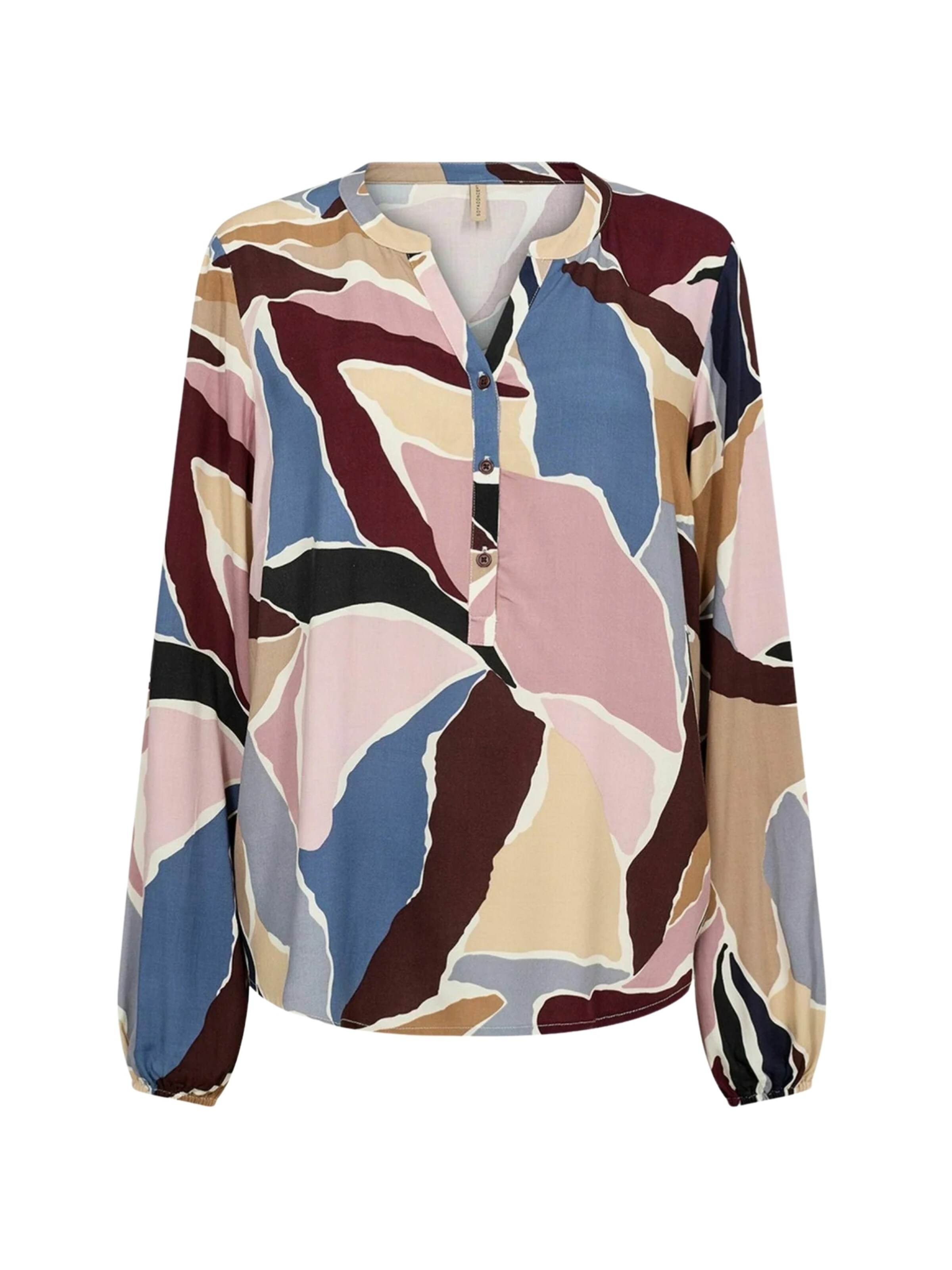 Soyaconcept Blouse 'Ilena' in Ivory / Pastel blue / Rose / Wine red, Item view