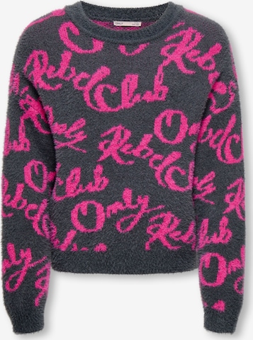 ONLY GIRLS - Jersey 'Kogdina' en gris: frente