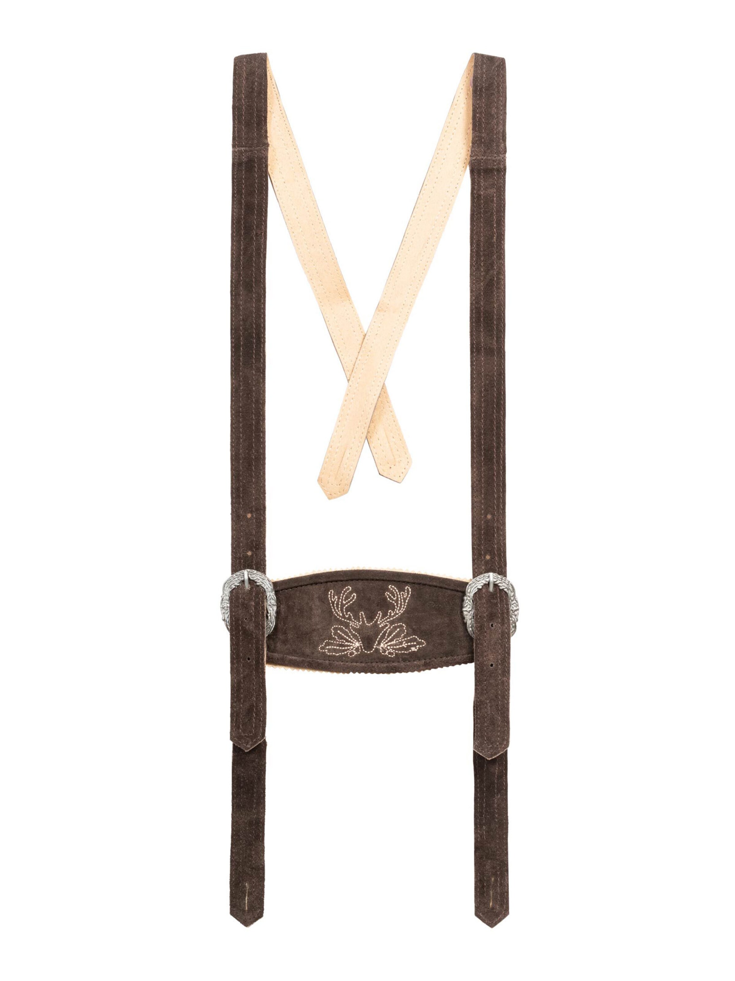 Alessandro Salvarini Regular Klederdracht broek in Bruin