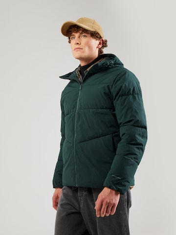 JACK & JONES - Chaqueta de invierno 'JJGLOBAL' en verde: frente